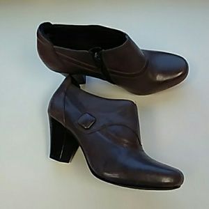 Clarks Brown Ankle Boots